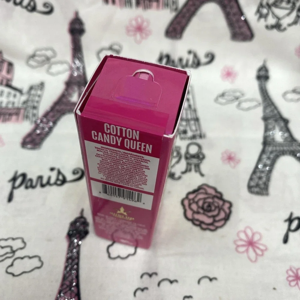 jeffree star cotton candy queen shiny trap lipstick